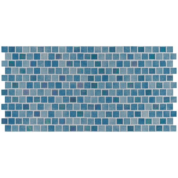 Msi Carribean Reef 11.81 In. X 11.81 In. X 4 Mm Glass Mesh-Mounted Mosaic Tile, 20PK ZOR-MD-0183 - main